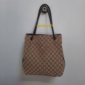 Authentic Gucci GG Gifford shopper canvas medium tote.,ECU